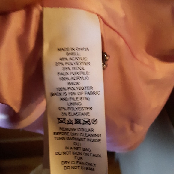 Kate Spade Pink Wool Swing Coat Price is firm - Picture 7 of 14